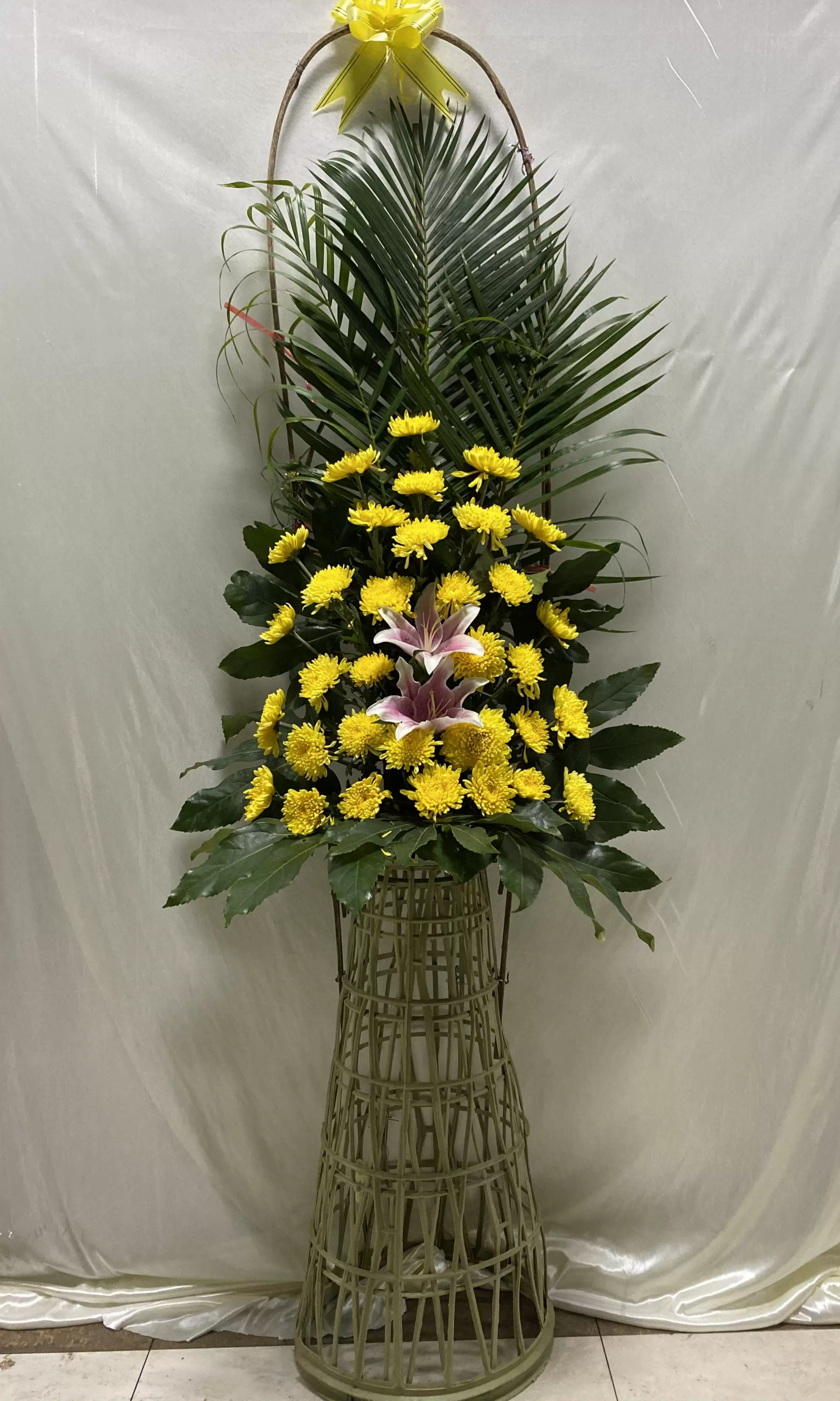 上海丧事鲜花花圈白事葬礼丧礼追悼会殡葬祭奠悼念哀悼死人花篮