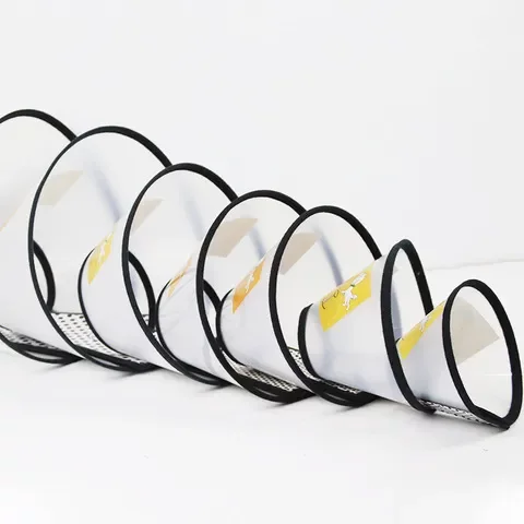 
Pet protective cover dog collar anti-licking adjustable cat collar supplies beauty bite head cover cleaning Elizabethan collar