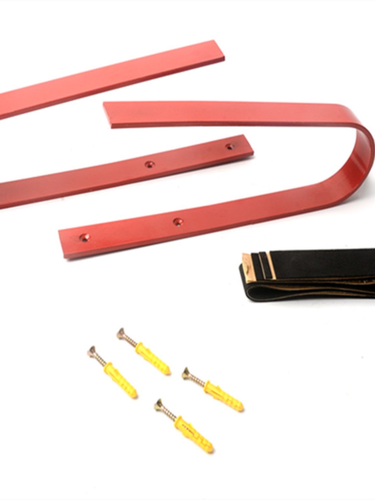 Clip Per Montaggio A Parete Snowboard - Confezione Da 2, Orizzontali, In Acciaio Con Protezione In Gomma - Foto 12