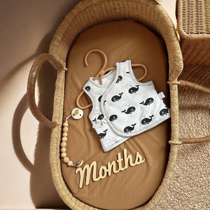 
Newborn baby vest autumn and winter small month old baby boy thickened warm vest type A pure cotton outer wear quilted vest