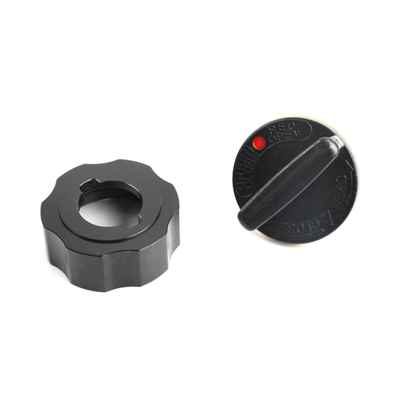 Suitable for 24 Wuji SR250GT one second quick disassembly and modification combined quick disassembly fuel tank cover aluminum alloy gasoline seal