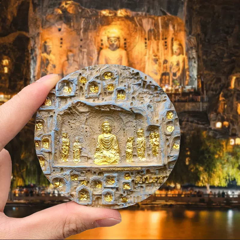 【希少品 限定品】世界文化遺産 龍門石窟 記念品 レア 希少品 限定品】世界文化遺産 龍門石窟 記念品 レア 中国三大石窟