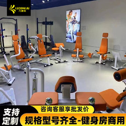 Likan Comes with a Range of Hydraulic Community Exercise and Rehabilitation Equipment Including Chest Push, Shoulder Lift, Leg Kick, and Back Muscle Exercises, Suitable for Elderly Fitness