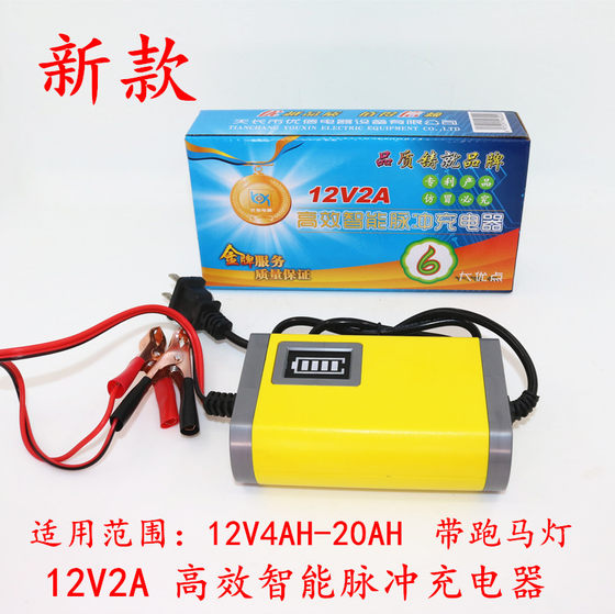 Youxin Smart Automotive Battery Charger 12V Charger 2A 3A 3A 4A 6A Number Show

