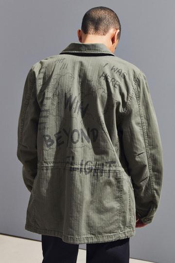 Alpha M65 ミリタリーフィールドジャケット - メンズスリムフィット