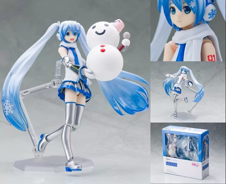 現貨MAX日版figma ex-016 WF限定2014雪未來櫻初音MIKU動漫手辦-Taobao