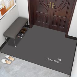 Entrance Door Mat Diatomaceous Earth Cuttable Mat Entrance Door Mat Dust Removal Non-Slip Water-Absorbent Door Mat