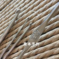 Liangben Ručně Vyráběný Háčkovací Háček Chaozhou Bez Rukojeti Zakřivený Nerezový Háček čistě Ručně Vyrobený