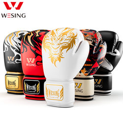 Jiurishan Boxing Gloves for Home Use, Adult Sanda Gloves, Muay Thai Fighting Punching Bag Training Boxing Gloves for Men and Women