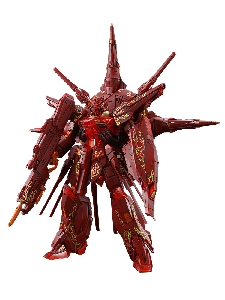 MG 1/100 ZGMF-X13A Providence Gundam(Cross Contrast Colors / Red Clear)