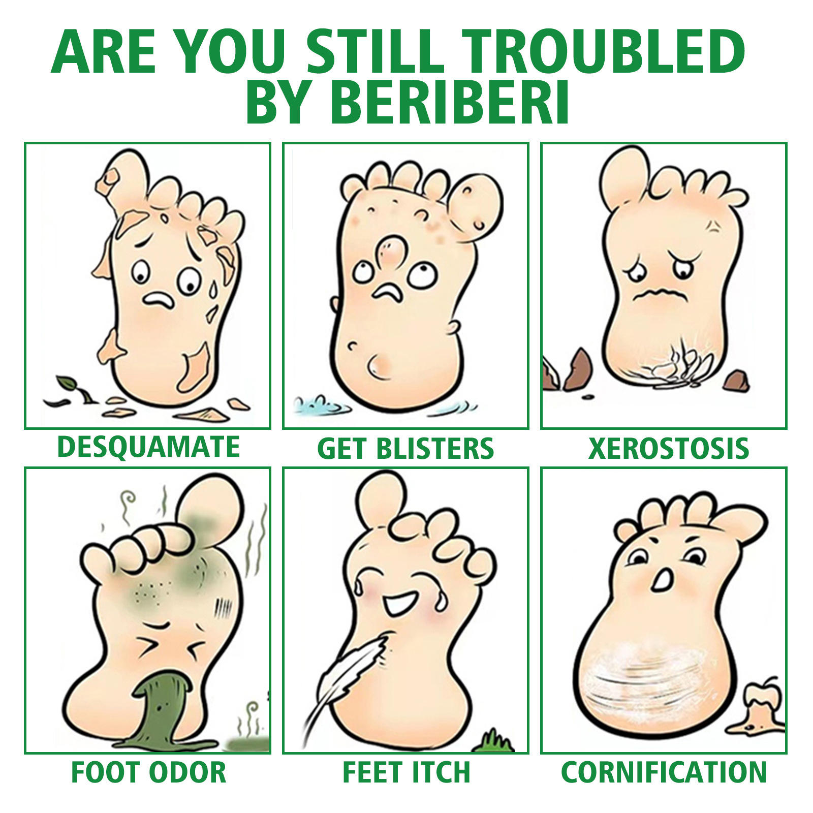 hand moss foot spray skin repair foot deodorant dry cracking