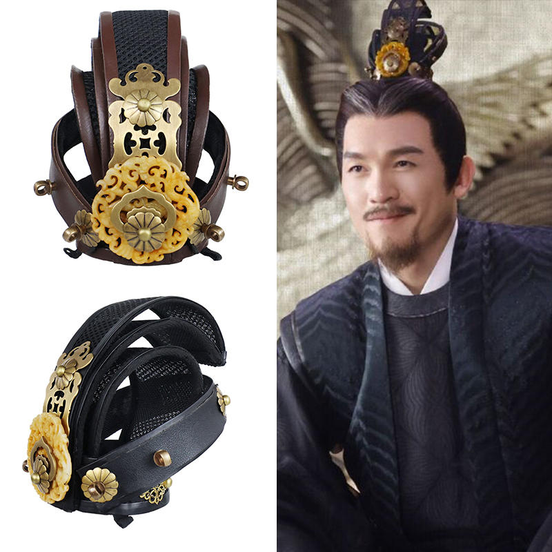 古风汉服男发饰束发头冠古装男士帽子古代将军公子少爷头饰发饰
