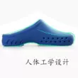 Ưu đãi đặc biệt giày phẫu thuật xốp thoáng khí đôi hàng giày y tế giày sạch bảo vệ giày nhựa siêu nhẹ giày nam chống trượt 