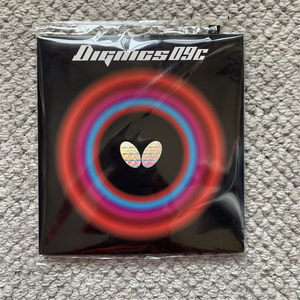 
Alu Japanese version of butterfly D09C table tennis rubber 1.9mm sticky reverse rubber cover D05D80D64 astringent Z03