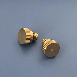 Humidifier Small Plug Copper Stopper Atomizing Nozzle Wire Plug 3/16 High-Pressure Mist Line Cold Spray Seat Hole Copper Plug