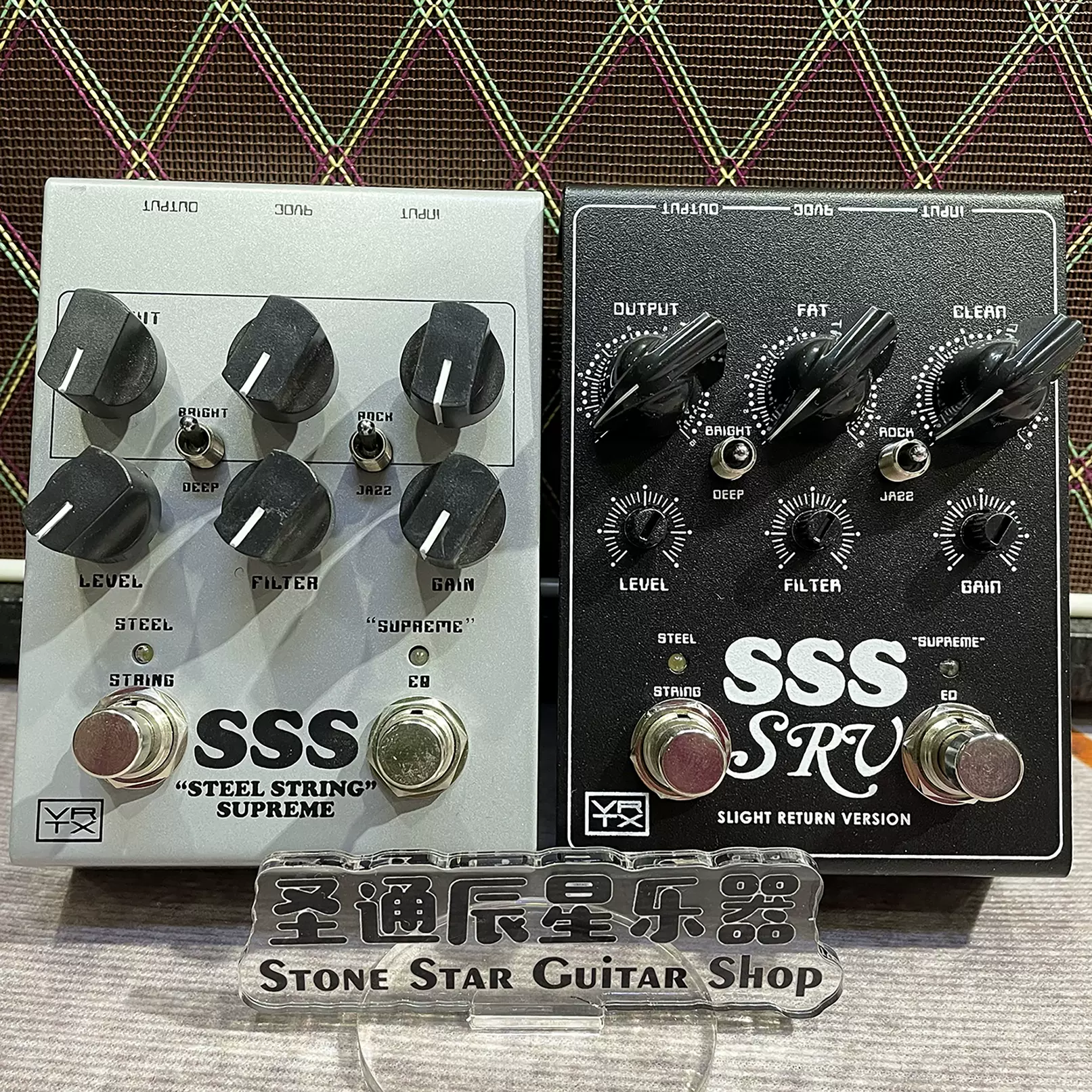 Vertex Steel String Supreme SSS SRV 模拟Dumble吉他过载效果器-Taobao