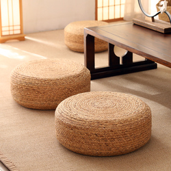 Slaměný Futon Polštář Podlaha Obývací Pokoj Slaměný Polštář V Japonském Stylu Dekorace Arkýřového Okna Tatami Rohož Meditační Polštář Meditační Polštář