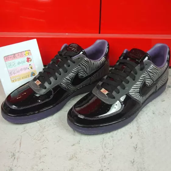 NIKE AF1 DOWNTOWN LTH QS蛇年斑马纹限定空军一号轻质573979-