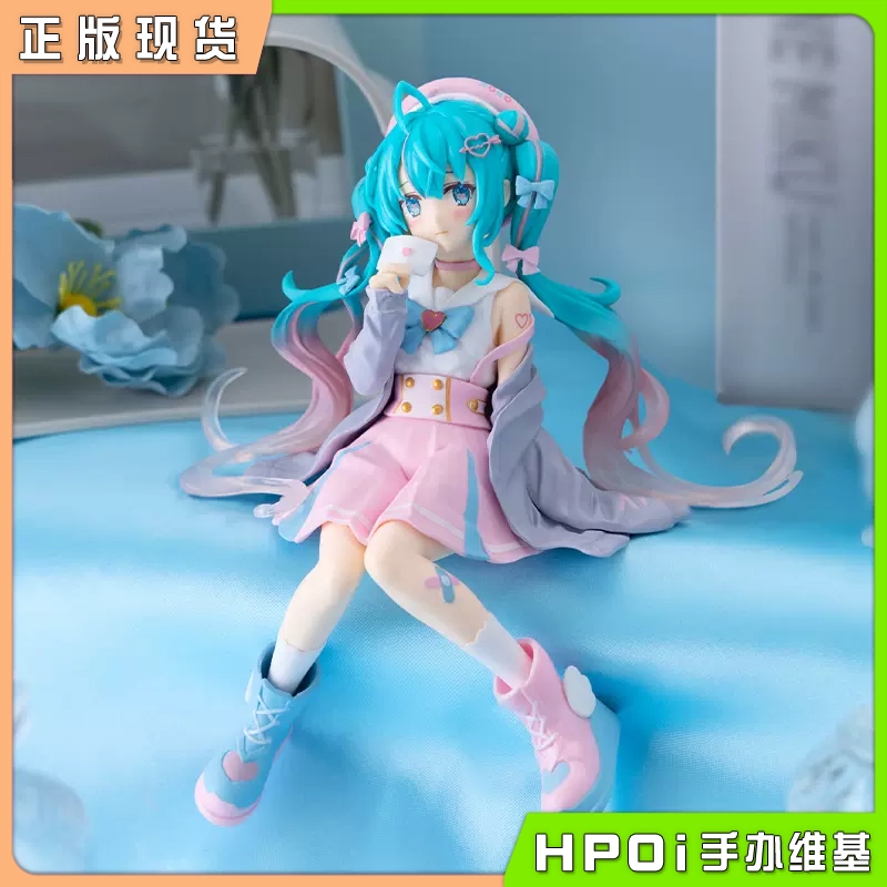 FuRyu 压泡面 初音未来 V家恋爱的水手服灰 景品手办