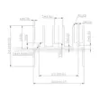 Transistor siêu âm tản nhiệt 30*30*25MM IC tản nhiệt điện ống mặt nạ máy làm mát giá đỡ tản nhiệt macbook Linh kiện tản nhiệt