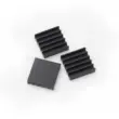 Tản nhiệt hợp kim nhôm 16*16*4mm chip IC điện tử CPU nhôm hồ sơ tản nhiệt khối nhôm tấm nhôm có thể được tùy chỉnh de tản nhiệt Linh kiện tản nhiệt