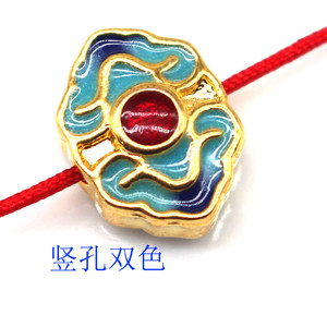 
Jewelry, Fashion Jewelry, New DIY Accessories, Other DIY Accessories, Alloy, Gold Plated Silver Hole