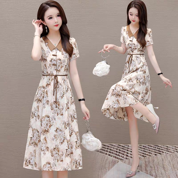 
Women's summer 2025 new style printed skirt