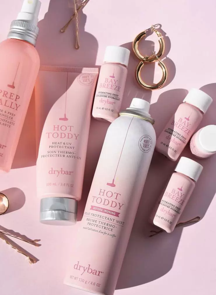 预Drybar Hot Toddy抗热护发乳护发喷雾防晒抗UV护