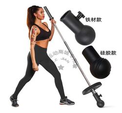 Universal Barbell Bar Spherical Swivel Sleeve Gun Rack Landmine Rack Barbell Explosive Power Deadlift Rowing Abdominal Muscle Fitness Equipment