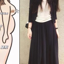 [Gift return treasure] Fat girl slimming three-piece set