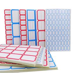 Hao Lixin Adhesive Labels, Writable, Self-Adhesive, Removable Paper, Office Classification Sticky Notes, Marking Labels
