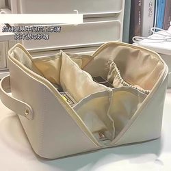 Cosmetic Bag for Women 2025 New Model Portable Large-Capacity Hand-Held Makeup Brush Storage Bag High-End Travel Toiletry Bag