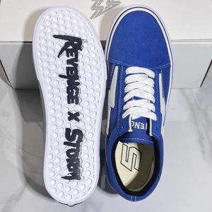 Revenge Storm Lightning canvas shoes low-top casual couple joint model breathable low-top same style for men and women