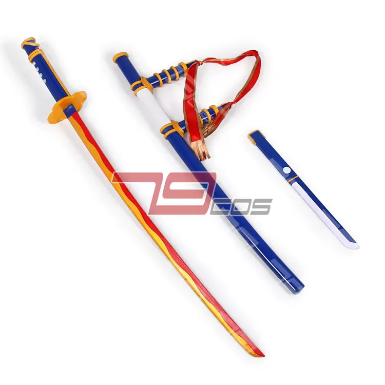 79cos Fate Fgo炼狱弓巴御前双刀cosplay精品动漫游戏道具2556