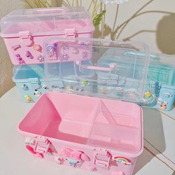 Cute Household Storage Box, Medicine Storage Box, Children's Desktop Medicine Box, Baby Medicine Box, Medicine Box for Home Use