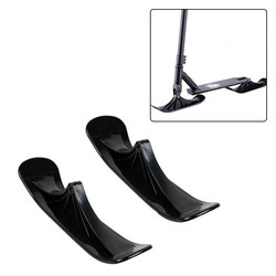 Children's Two-In-One Skating Scooter, Sled, Snowboard Accessories, Dual-Purpose Ski Bike, Universal Two-Wheeled Outdoor Equipment