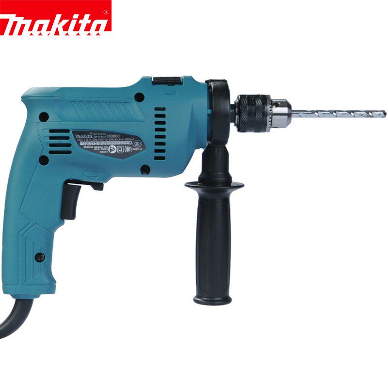마키타 핸드 전동 드릴 임팩트 드릴 M0800B 소형 전동 해머 다기능 가정용 권총 드릴 DR. 전동 공구 소형-