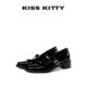 
KISSKITTY Mary Jane Small Leather Shoes for Women 2025 New Black Oxford British Thick Sole Versatile Single Shoes