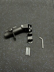 Fitness Wall-Mounted Barbell Rack, Rowing Barbell Holder, Barbell Storage Rack, Multi-Functional Device