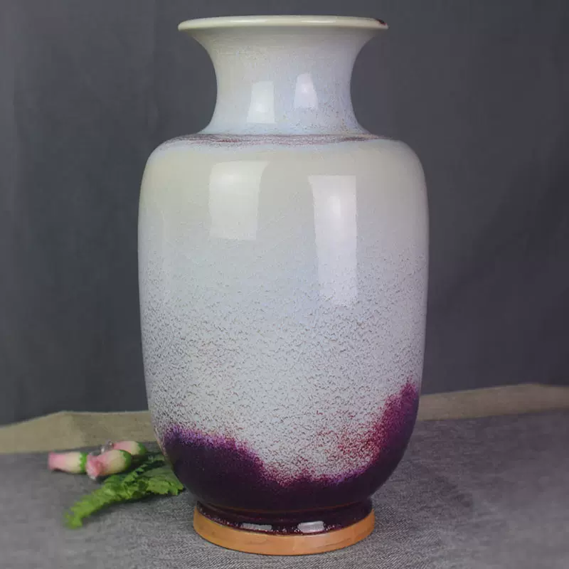 中国鈞瓷　鈞窯　鈞窯瓷　飾り壺　花瓶　花入　インテリア 中国鈞瓷 鈞窯 鈞窯瓷 飾り壺 花瓶 花入 インテリア 中国鈞