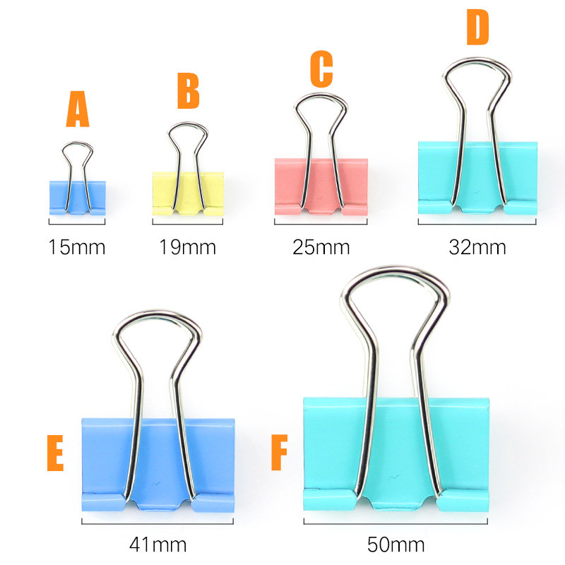 CHENGUANG 편지지 긴 꼬리 클립 더브테일 클립 사무용품 다기능 파일 클립 티켓 클립 혼합 대형 클립 작은 학생 시험지 문서 작은 클립 혼합 책 클립 도매-