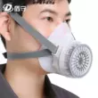 Mặt nạ phòng độc khí hóa học phun sơn mặt nạ chống bụi đặc biệt chống khói mùi hôi mặt nạ che kín mặt