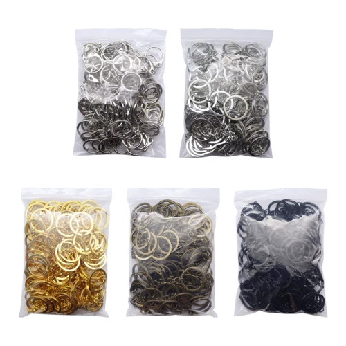 Брелок с застежкой для ключей, золотой аксессуар