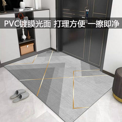 Floor Mat, Entrance Door Mat, Entryway Foyer 2025 New Model, Stain-Resistant, Wipeable, No-Wash Pvc Mat, Can Be Cut to Size