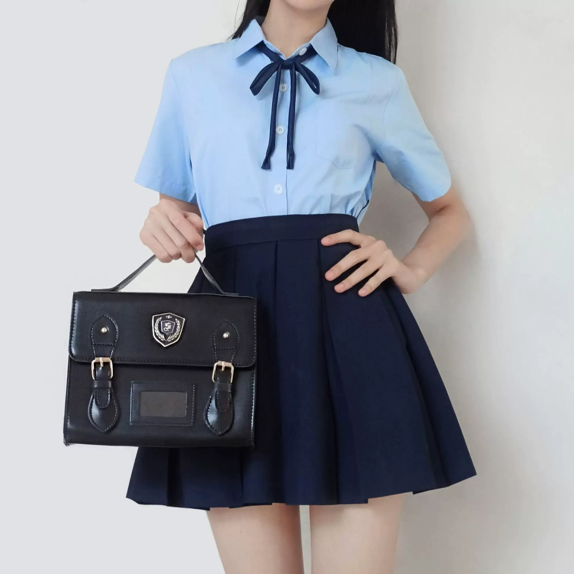 木村叔原创jk日系制服包女学生方形小方包单肩包邮差包横款手提包 Taobao