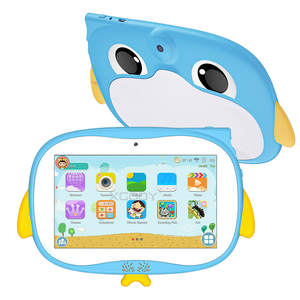 
Mini children's 7-inch student computer early education penguin model HD Q10 cartoon tablet tablet/MID