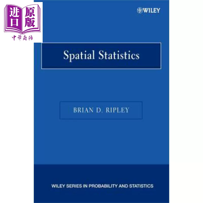 现货空间统计学Spatial Statistics Paper Edition 英文原版Brian