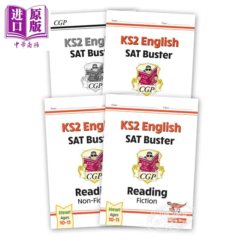 CGP New KS2 English Reading SAT Buster Book 1 英国小学毕业考试阅读