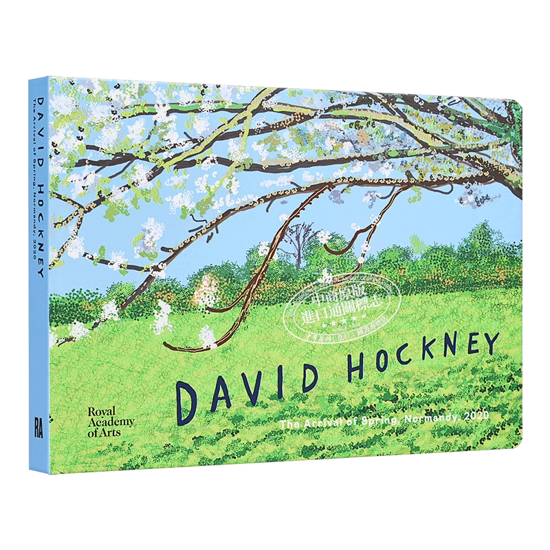 预售David Hockney : The Arrival of Spring 进口艺术大卫·霍克尼:春天