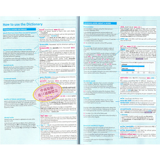 Pre-sale Longman Contemporary Advanced English Dictionary